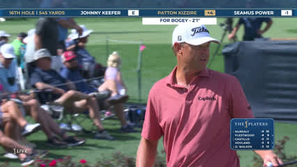 Patton Kizzire | Round 1 | 16th hole | Shot 6 | 2026 THE PLAYERS