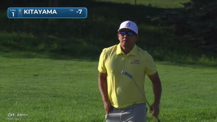 Kurt Kitayama | Round 3 | 1st hole | Shot 3 | 2025 3M Open