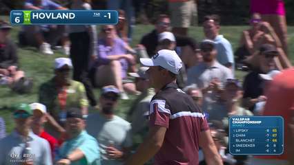 Viktor Hovland | Round 2 | 6th hole | Shot 4 | 2026 Valspar