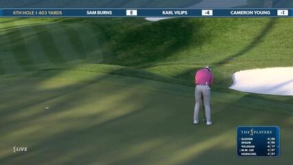 Sam Burns | Round 1 | 6th hole | Shot 5 | 2025 THE PLAYERS
