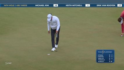 Michael Kim | Round 2 | 14th hole | Shot 4 | 2026 THE PLAYERS
