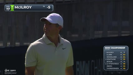 Rory McIlroy | Round 1 | 17th hole | Shot 4 | 2026 BMW Championship