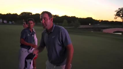 Sam Stevens | Round 3 | 18th hole | Shot 5 | 2025 THE CJ CUP