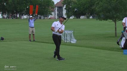 Brian Harman | Round 1 | 18th hole | Shot 1 | 2025 Charles Schwab