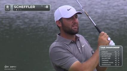 Scottie Scheffler | Round 2 | 8th hole | Shot 2 | 2025 TOUR Championship