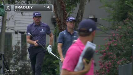Keegan Bradley | Round 3 | 2nd hole | Shot 1 | 2025 TOUR Championship