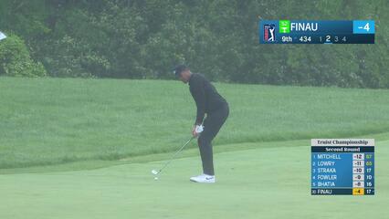 Tony Finau | Round 2 | 9th hole | Shot 2 | 2025 Truist Championship