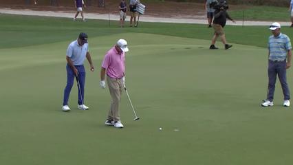 Tommy Gainey | Round 3 | 10th hole | Shot 4 | 2025 FURYK & FRIENDS