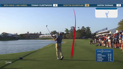 Scottie Scheffler | Round 2 | 18th hole | Shot 1 | 2026 THE PLAYERS