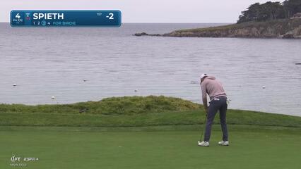 Jordan Spieth | Round 2 | 4th hole | Shot 4 | 2025 AT&T Pebble Beach