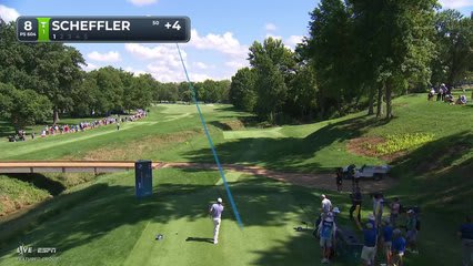Scottie Scheffler | Round 1 | 8th hole | Shot 1 | 2026 BMW Championship