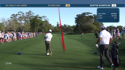 Si Woo Kim | Round 3 | 1st hole | Shot 1 | 2026 THE PLAYERS