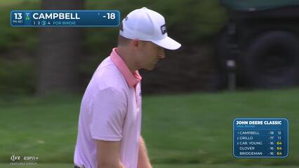 Brian Campbell | Round 4 | 13th hole | Shot 3 | 2025 John Deere