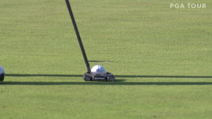 Dustin Johnson | 2020 THE NORTHERN TRUST | Round 4 | 12th hole | Shot 3