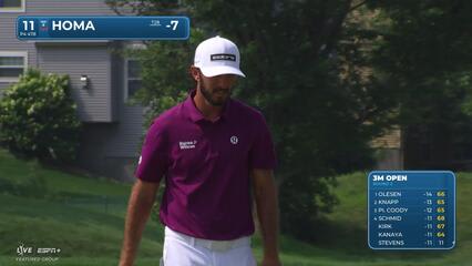 Max Homa | Round 2 | 11th hole | Shot 4 | 2025 3M Open