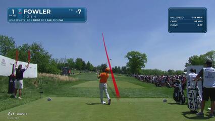 Rickie Fowler | Round 4 | 1st hole | Shot 1 | 2025 Truist Championship