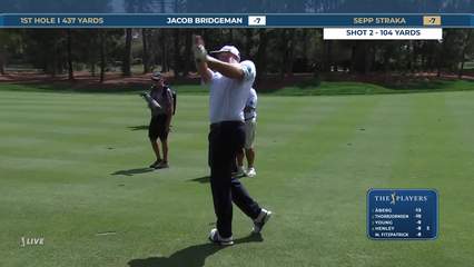 Sepp Straka | Round 4 | 1st hole | Shot 2 | 2026 THE PLAYERS