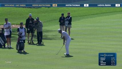 Hideki Matsuyama | Round 1 | 18th hole | Shot 2 | 2025 THE PLAYERS