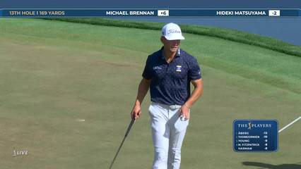 Michael Brennan | Round 4 | 13th hole | Shot 3 | 2026 THE PLAYERS