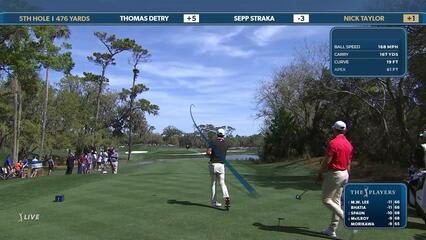 Nick Taylor | Round 2 | 5th hole | Shot 1 | 2025 THE PLAYERS