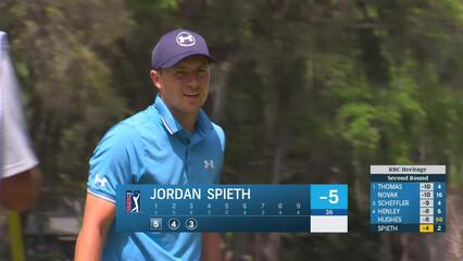 Jordan Spieth | Round 2 | 3rd hole | Shot 3 | 2025 RBC Heritage