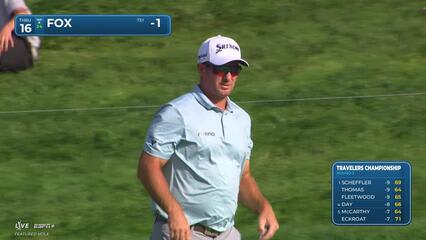 Ryan Fox | Round 2 | 16th hole | Shot 3 | 2025 Travelers