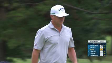Alex Noren | Round 2 | 17th hole | Shot 4 | 2025 Baycurrent