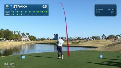 Sepp Straka | Round 4 | 13th hole | Shot 1 | 2025 The American Express