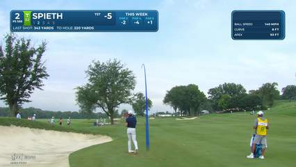 Jordan Spieth | Round 4 | 2nd hole | Shot 2 | 2026 John Deere