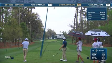 Chandler Phillips | Round 4 | 8th hole | Shot 1 | 2025 THE PLAYERS