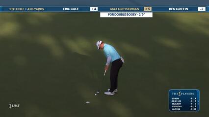 Max Greyserman | Round 2 | 5th hole | Shot 6 | 2025 THE PLAYERS