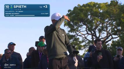 Jordan Spieth | Round 2 | 10th hole | Shot 1 | 2025 Valspar