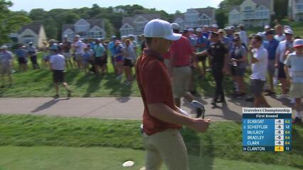 Luke Clanton | Round 1 | 12th hole | Shot 2 | 2025 Travelers