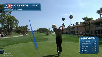 Joe Highsmith | Round 2 | 3rd hole | Shot 1 | 2026 Cognizant Classic