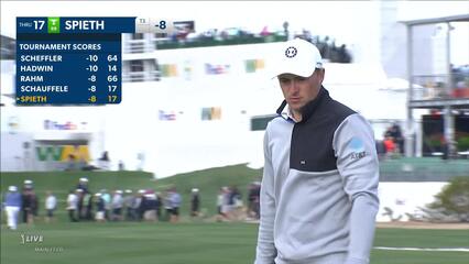Jordan Spieth | 2023 WM Phoenix Open | Round 2 | 17th hole | Shot 3