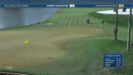 Xander Schauffele | Round 4 | 16th hole | Shot 3 | 2026 THE PLAYERS