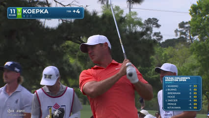 Brooks Koepka | Round 1 | 11th hole | Shot 1 | -1 Houston Open