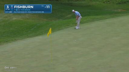 Patrick Fishburn | Round 4 | 3rd hole | Shot 3 | 2025 John Deere