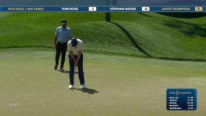 Davis Thompson | Round 2 | 10th hole | Shot 4 | 2025 THE PLAYERS