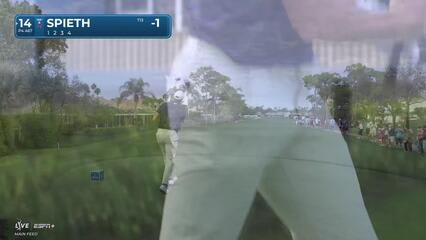 Jordan Spieth | Round 1 | 14th hole | Shot 1 | 2025 Cognizant Classic