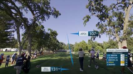 Garrick Higgo | Round 3 | 17th hole | Shot 1 | 2025 Procore