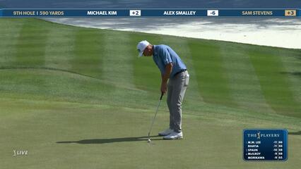 Sam Stevens | Round 2 | 9th hole | Shot 5 | 2025 THE PLAYERS