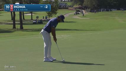 Max Homa | Round 1 | 10th hole | Shot 3 | 2025 Sanderson Farms