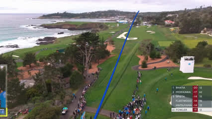 Rickie Fowler | Round 3 | 13th hole | Shot 1 | 2026 AT&T Pebble Beach
