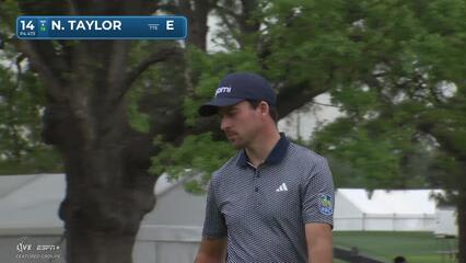 Nick Taylor | Round 2 | 14th hole | Shot 4 | 2025 Houston Open