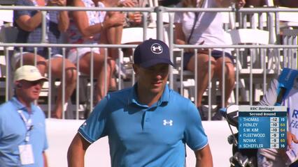 Jordan Spieth | Round 2 | 15th hole | Shot 5 | 2025 RBC Heritage