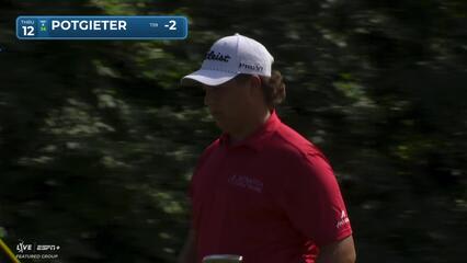 Aldrich Potgieter | Round 1 | 12th hole | Shot 3 | 2025 John Deere