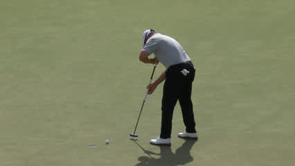 Adam Scott | Round 1 | 18th hole | Shot 4 | 2026 Arnold Palmer