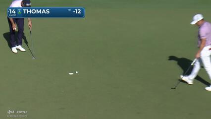 Justin Thomas | Round 4 | 14th hole | Shot 4 | 2025 The Sentry