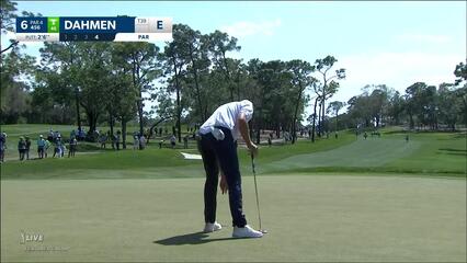 Joel Dahmen | 2023 Valspar | Round 2 | 6th hole | Shot 4
